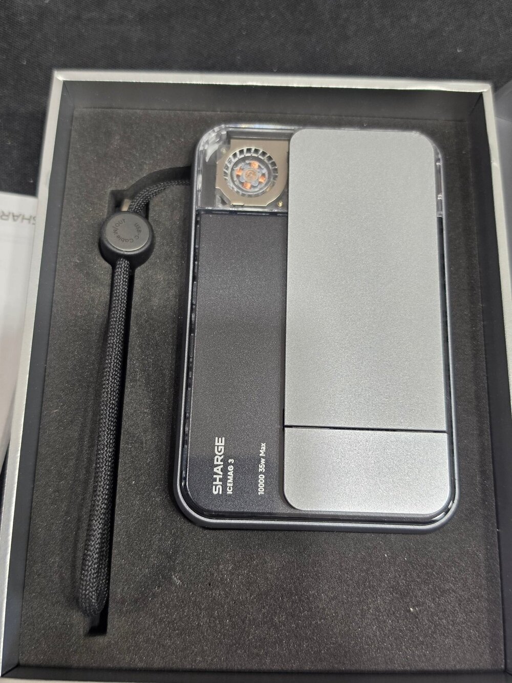 Sharge ICEMAG 3 Power Bank 10000mAh Qi2 25W Wireless Charging